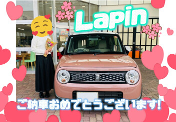 ラパンを納車しました！